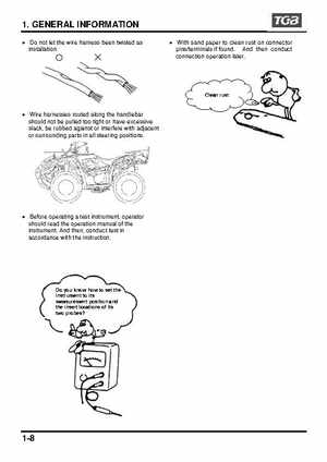 TGB Blade 250 ATV Quad Service Repair Manual, Page 13