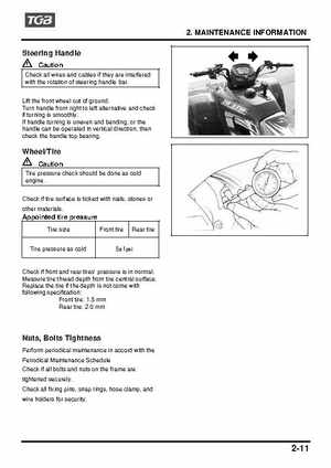TGB Blade 250 ATV Quad Service Repair Manual, Page 34