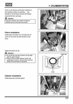 TGB Blade 250 ATV Quad Service Repair Manual, Page 86