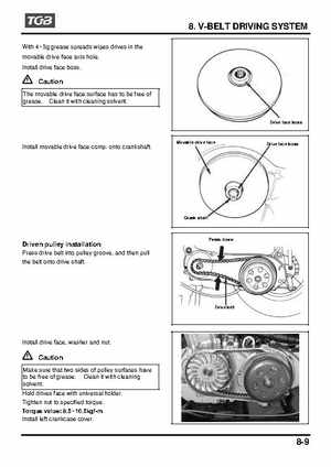 TGB Blade 250 ATV Quad Service Repair Manual, Page 96