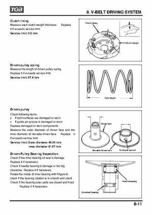 TGB Blade 250 ATV Quad Service Repair Manual, Page 98