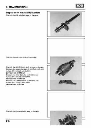 TGB Blade 250 ATV Quad Service Repair Manual, Page 107