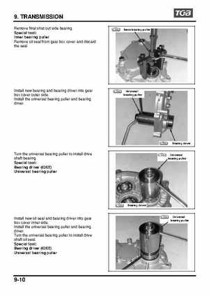 TGB Blade 250 ATV Quad Service Repair Manual, Page 111
