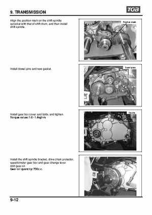 TGB Blade 250 ATV Quad Service Repair Manual, Page 113