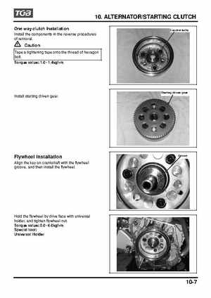TGB Blade 250 ATV Quad Service Repair Manual, Page 120