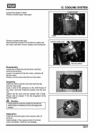 TGB Blade 250 ATV Quad Service Repair Manual, Page 138