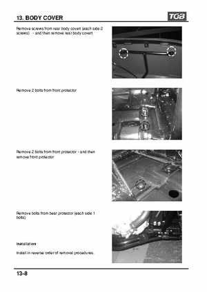 TGB Blade 250 ATV Quad Service Repair Manual, Page 151