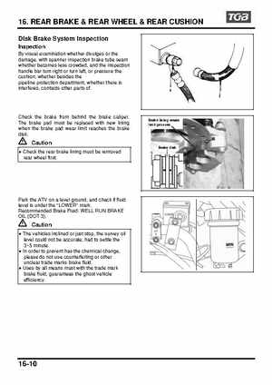 TGB Blade 250 ATV Quad Service Repair Manual, Page 185
