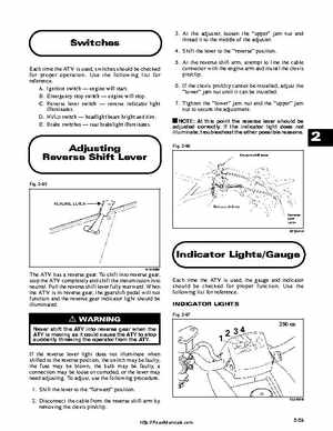 2000 Arctic Cat ATV Factory Service Manual, Page 40