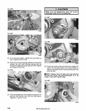 2000 Arctic Cat ATV Factory Service Manual, Page 126