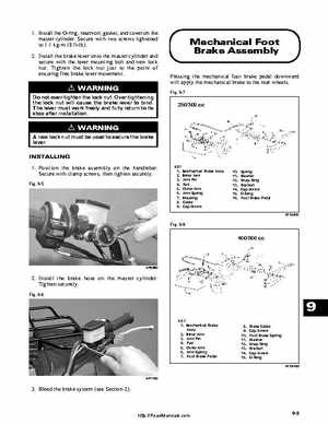 2000 Arctic Cat ATV Factory Service Manual, Page 311