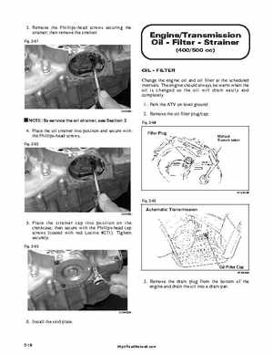 2001 Arctic Cat ATVs factory service and repair manual, Page 35