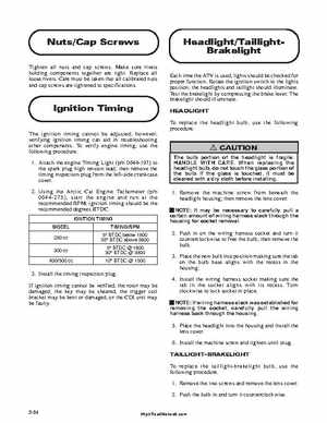 2001 Arctic Cat ATVs factory service and repair manual, Page 41