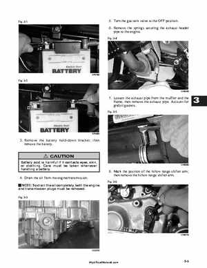 2001 Arctic Cat ATVs factory service and repair manual, Page 60