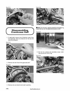 2001 Arctic Cat ATVs factory service and repair manual, Page 81