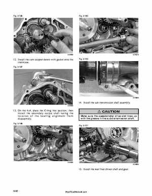 2001 Arctic Cat ATVs factory service and repair manual, Page 87