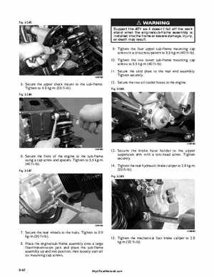 2001 Arctic Cat ATVs factory service and repair manual, Page 107