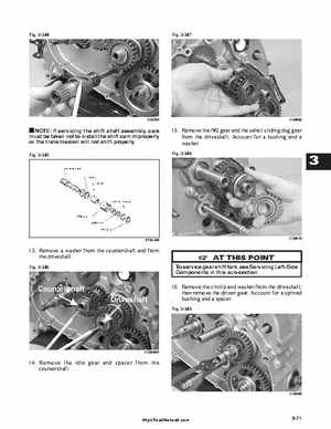 2001 Arctic Cat ATVs factory service and repair manual, Page 126