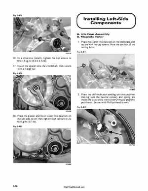 2001 Arctic Cat ATVs factory service and repair manual, Page 151