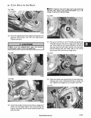 2001 Arctic Cat ATVs factory service and repair manual, Page 156
