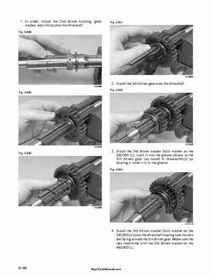 2001 Arctic Cat ATVs factory service and repair manual, Page 237