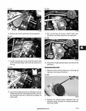 2001 Arctic Cat ATVs factory service and repair manual, Page 260