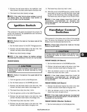 2001 Arctic Cat ATVs factory service and repair manual, Page 298