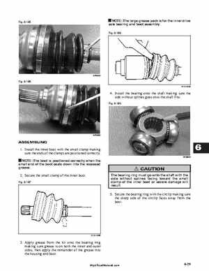 2001 Arctic Cat ATVs factory service and repair manual, Page 342