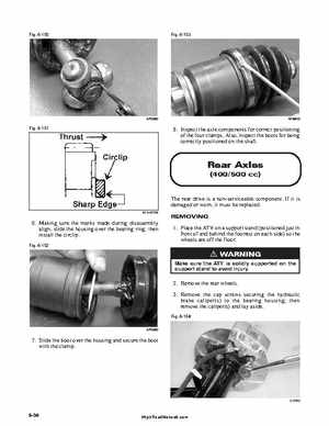 2001 Arctic Cat ATVs factory service and repair manual, Page 343