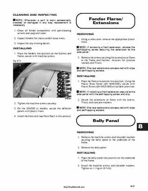 2001 Arctic Cat ATVs factory service and repair manual, Page 386