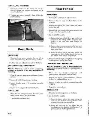 2003 Arctic Cat ATVs from 250cc to 500cc Service Manual, Page 497