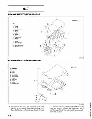 2003 Arctic Cat ATVs from 250cc to 500cc Service Manual, Page 501