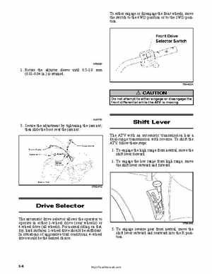 2004 650 Twin Arctic Cat ATV Service Manual, Page 186