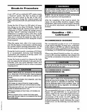 2006 Arctic Cat DVX 400 Service Manual, Page 4