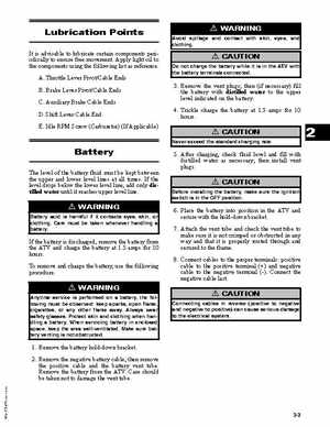2007 Arctic Cat ATVs 400/500/650/700 Service Manual, Page 14