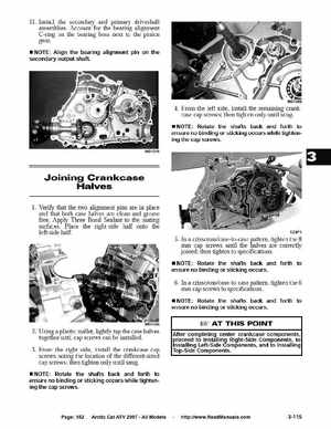 2007 Arctic Cat ATVs factory service and repair manual, Page 152