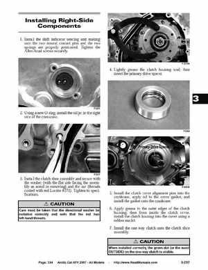 2007 Arctic Cat ATVs factory service and repair manual, Page 334