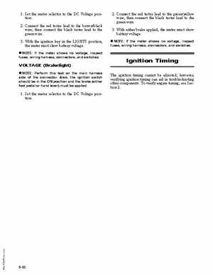2007 Arctic Cat DVX/Utility 250 ATV Service Manual, Page 98