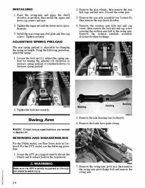 2007 Arctic Cat DVX/Utility 250 ATV Service Manual, Page 113