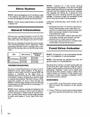 2007 Arctic Cat Prowler/Prowler XT ATVs Service Manual, Page 112