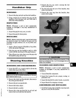 2008 Arctic Cat 400/500/650/700 ATV Service Manual, Page 406