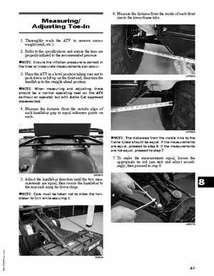 2008 Arctic Cat 400/500/650/700 ATV Service Manual, Page 408