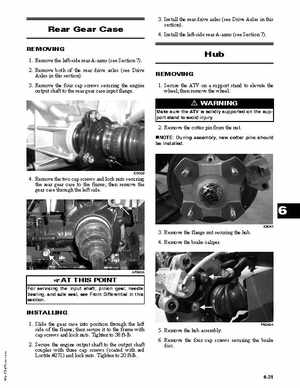 2008 Arctic Cat 700 Diesel ATV Service Manual, Page 147