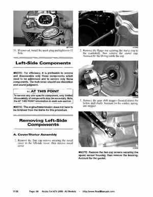 2008 Arctic Cat ATVs factory service and repair manual, Page 66