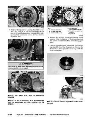 2008 Arctic Cat ATVs factory service and repair manual, Page 187