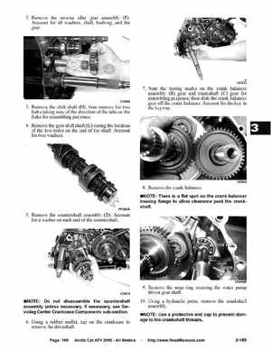 2008 Arctic Cat ATVs factory service and repair manual, Page 198