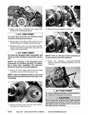 2008 Arctic Cat ATVs factory service and repair manual, Page 255