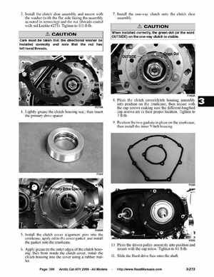 2008 Arctic Cat ATVs factory service and repair manual, Page 306