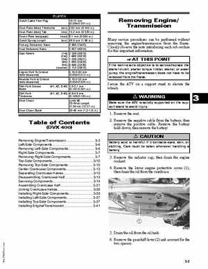 2008 Arctic Cat DVX 400 ATV Service Manual, Page 32