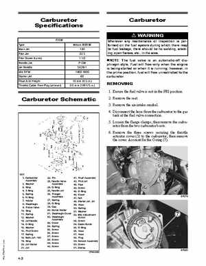 2008 Arctic Cat DVX 400 ATV Service Manual, Page 74